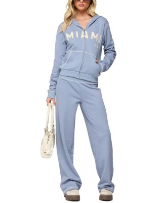 Miami Babe Zip Up Hoodie