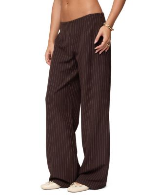  Kerie Pinstripe Low Rise Pants