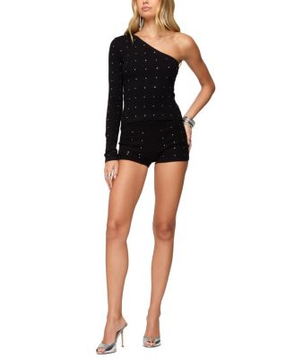 Harley Rhinestone Knit Shorts