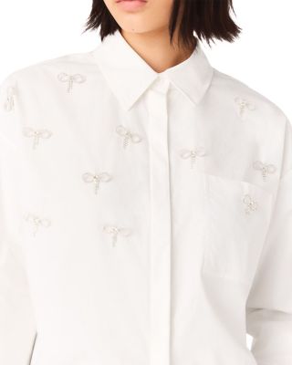 Jewel Detail Shirt