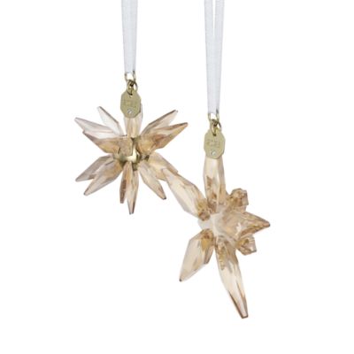 Annual Edition 2025 Festive 3D Crystal Ornament, Set of 2