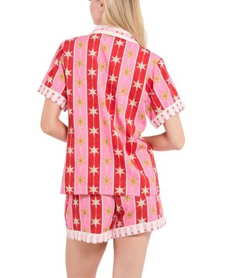 Tree Topper Pajama Shorts Set