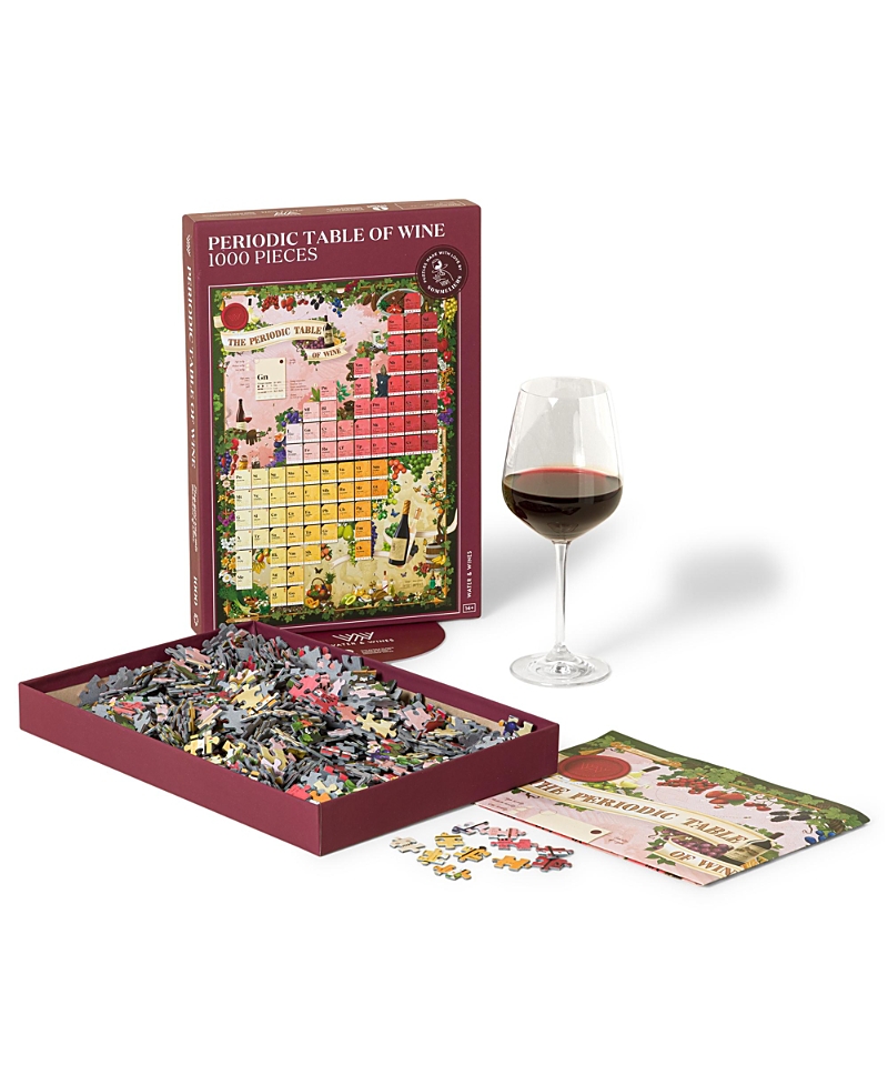 Uncommon Goods Periodic Table of Wine Puzzle by Water and Wines - Suitable for All Ages