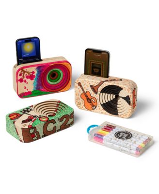  DIY Wooden Amplifying Phone Speaker Kit by Bitti Gitti Design Studio