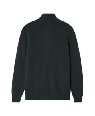 Graham Cashmere Blend Full Zip Sweater