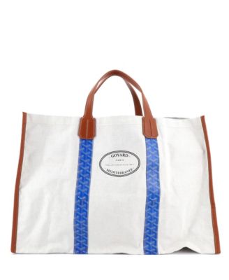   Mediterranee Saint-Tropez Reversible Tote Coated Canvas