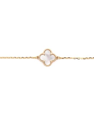  Sweet Alhambra Bracelet 18K Gold and Mother of Pearl