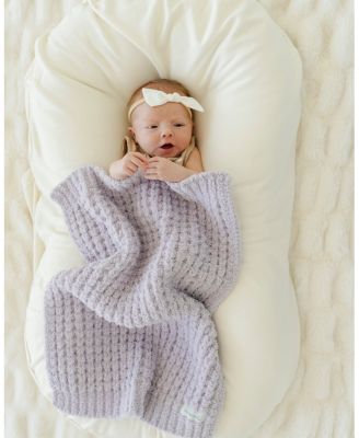 Unisex Waffle Knit Mini Blanket - Baby
