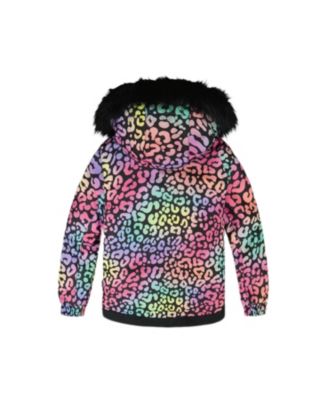 Girls' Two-Piece Leopard Radient Play Snowsuit - Big Kid