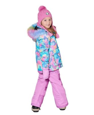 Girls' Two-Piece Play Heart Snowsuit - Big Kid