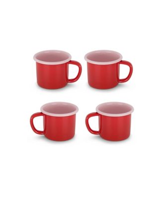  Enamel Mug, Set of 4