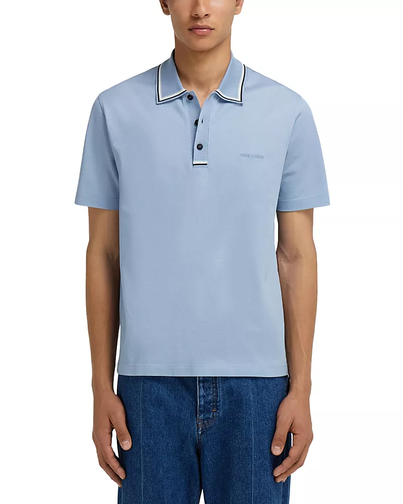 Ferragamo Cotton Polo Shirt