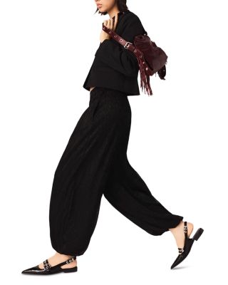 Metallic Harem Pants