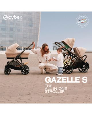 Gazelle S Stroller – Silver Frame