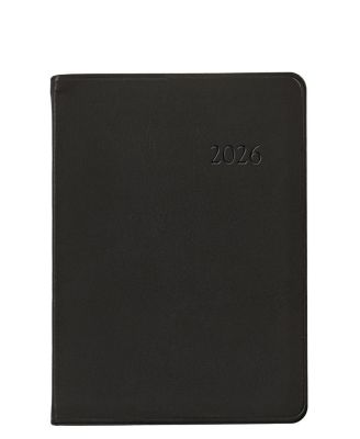  2026 Traditional Leather Weekly Notebook