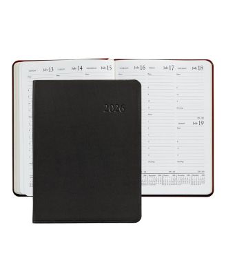  2026 Traditional Leather Desk Diary