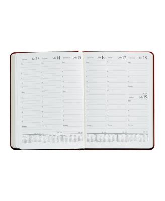  2026 Traditional Leather Desk Diary