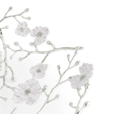 Silver Orchid Basket