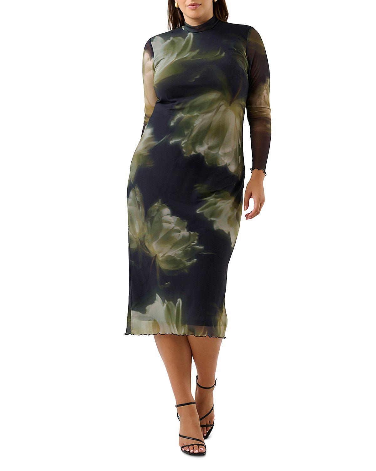 Estelle Plus Peace Lily Dress