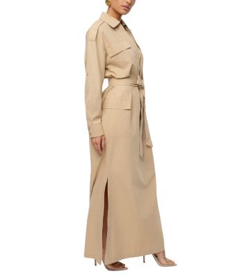  Harbor Shore Belted Maxi Dress