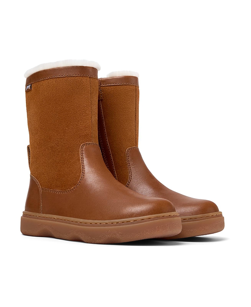 Camper Girls' Kiddo Leather Boots - Toddler, Little Kid, Big Kid
