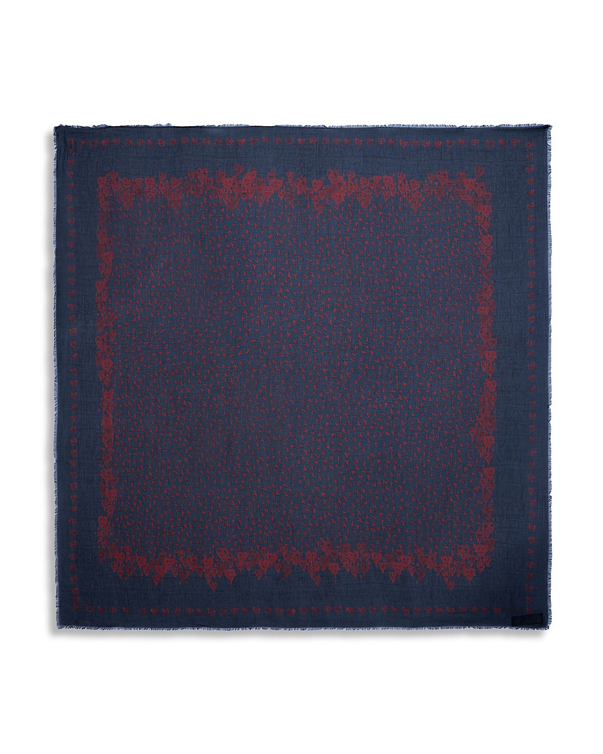 Zadig & Voltaire Kerry Hearts Scarf