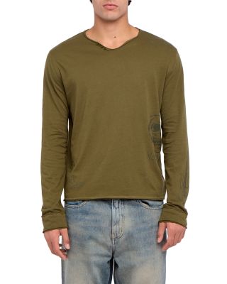 Monastir Long Sleeve Henley Tee