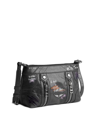 x Humberto Cruz Sunny Mood Vintage Patent Leather Shoulder Bag