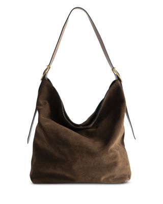 Jane XL Suede Hobo Bag