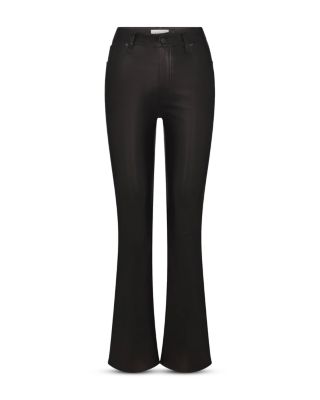 The Leather Reboot Jeans in Black