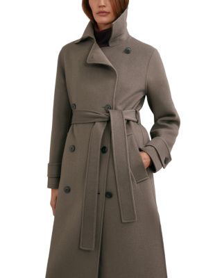 Petite Luna Long Blind Seam Coat