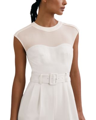 Petite Alba Belted Jumpsuit