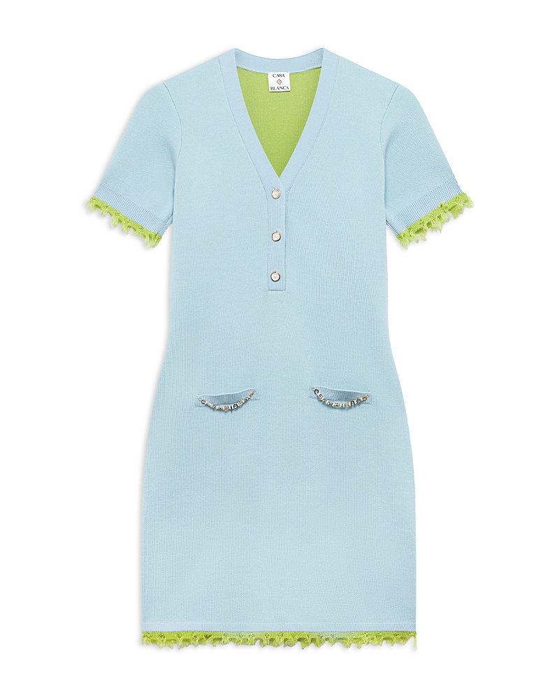 Casablanca V-Neck Dress