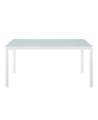 Raleigh 59" Outdoor Patio Aluminum Dining Table