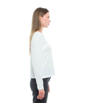 Long Sleeve Baby Fit Shrunken Crew Tee