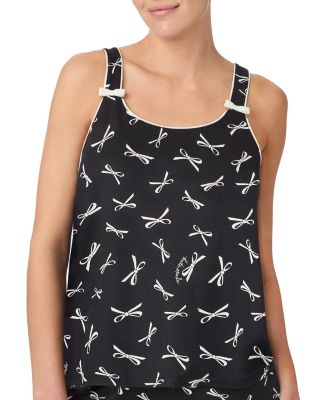 Brushed Jersey Sleeveless Tank Boxer Pajama Set - Exclusive