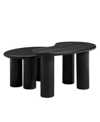 Hackney Mango Wood Nesting Coffee Table Set