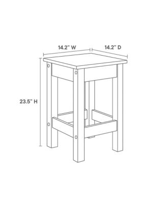 Meadowbrook Kitchen Island and Stool, Set of 3
