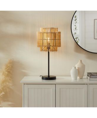  Nourish Bamboo Table Lamp