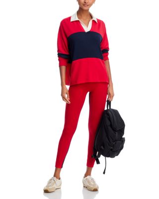 Katie Fleece Rugby Sweatshirt