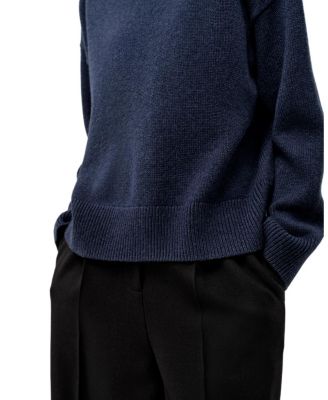  Oversized Crewneck Wool Cashmere Sweater