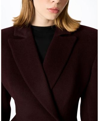 Tailored Double-Breasted Maxi Coat