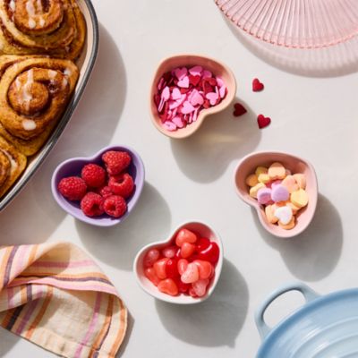 Mini Heart Pinch Bowl, Set of 4
