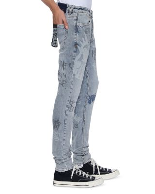 Van Winkle Rogue Graphic Blue Jeans in Denim