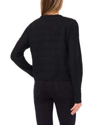 Woven Tie Scarf Cardigan