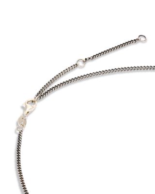 Men's Pav&eacute; Heather Pendant Necklace, 18.11-20.47"