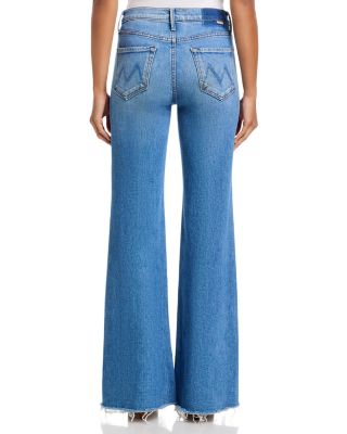 The Doozy Fray High Rise Flare Jeans in Heads or Tails