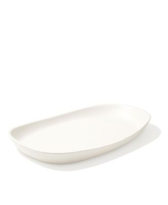  Serving Platter, Bowl & Olive Wood Servers, Set of 4