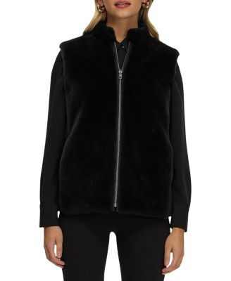 Reversible Select Shearling Lamb Vest with  Loro Piana Wool and Cashmere Quilted Down Back