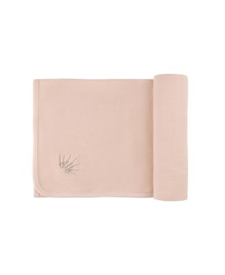  Unisex Organic Cotton Embroidered Collar Collection Blanket - Baby